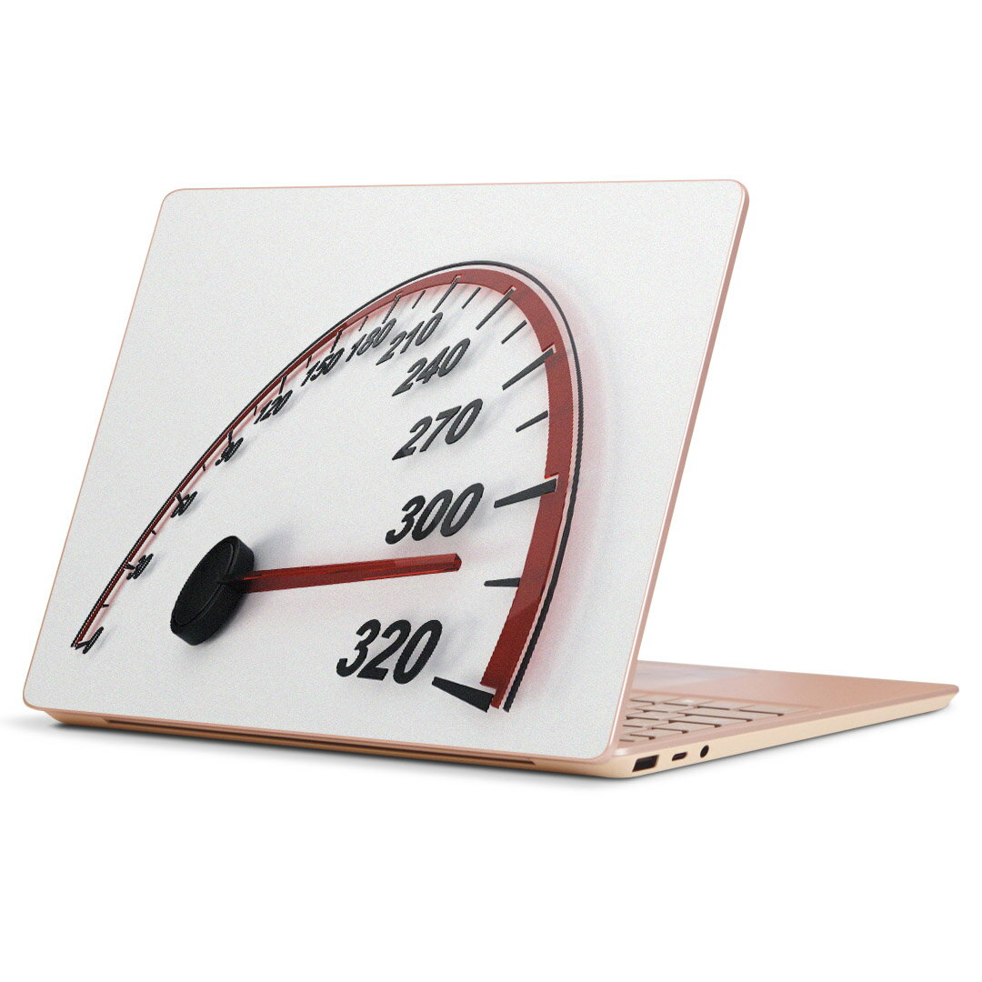 Surface Laptop Go (2020) 専用 スキンシール Microsoft サーフェス サーフィス ノートブック ノートパソコン カバー ケース フィルム ステッカー アクセサリー 保護 002776 車　メーター