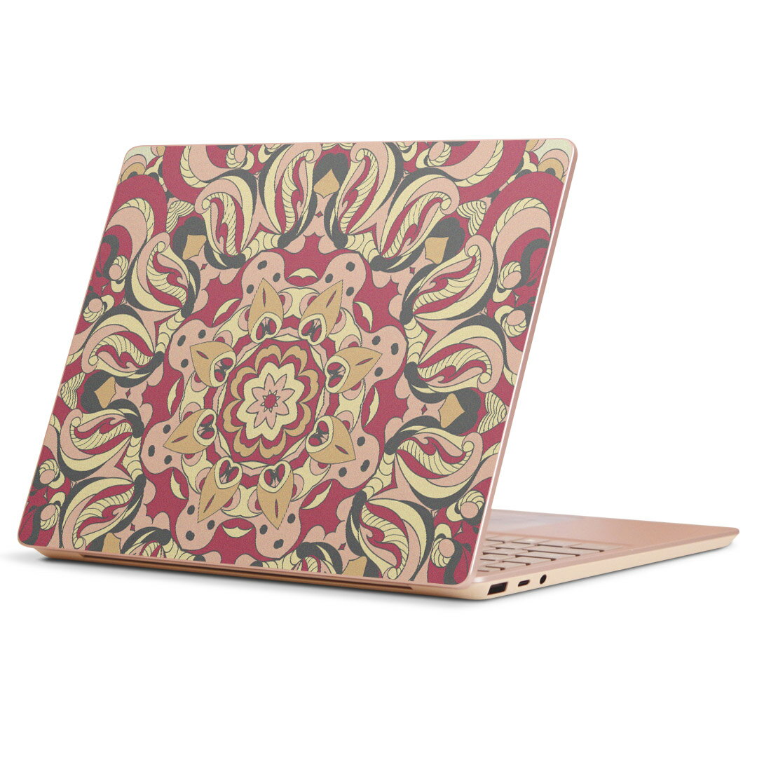 Surface Laptop Go (2020) 専用 スキンシール Microsoft サーフェス サーフィス ノートブック ノートパソコン カバー ケース フィルム ステッカー アクセサリー 保護 006174 模様　文様