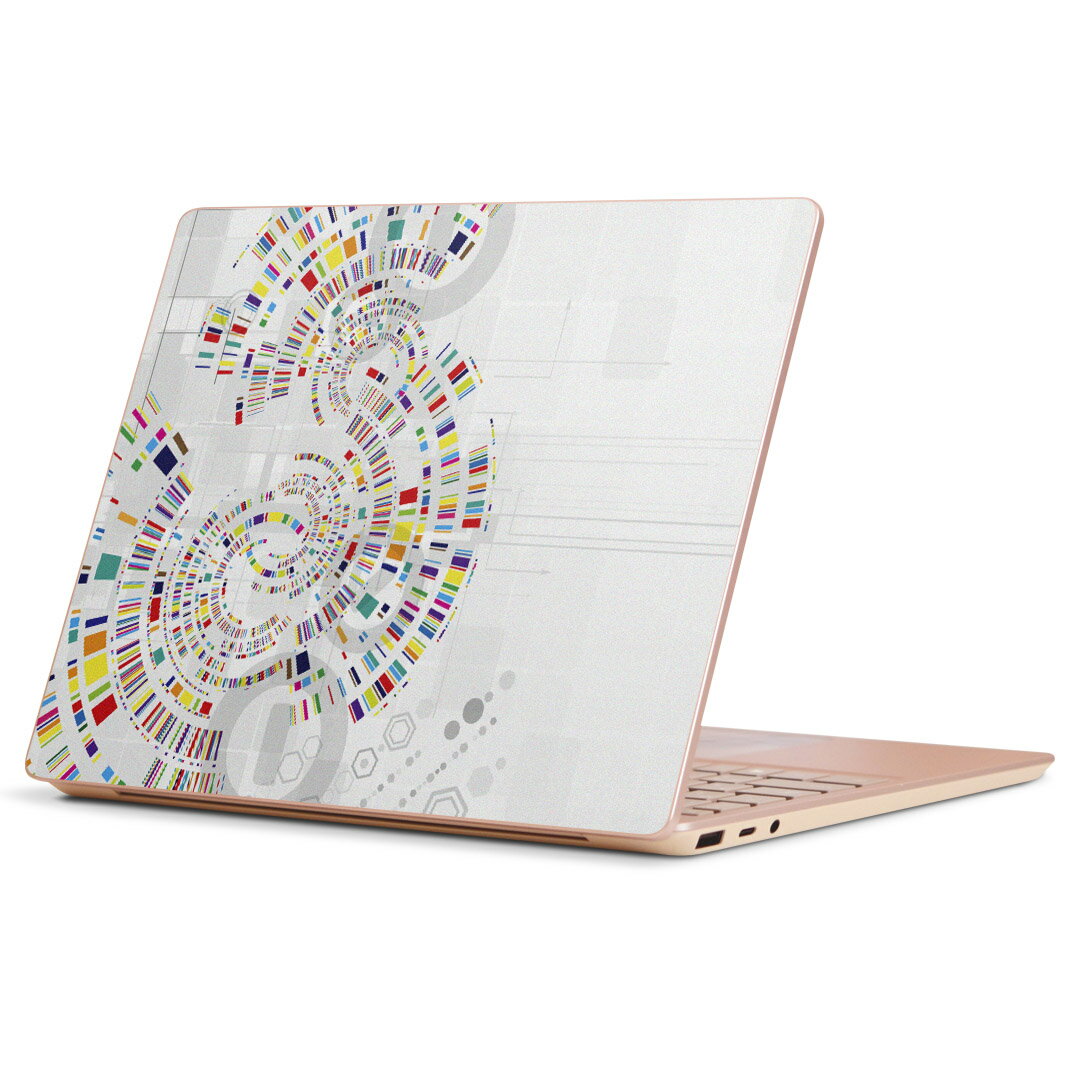 Surface Laptop Go (2020) 専用 スキンシール Microsoft サーフェス サーフィス ノートブック ノートパ..