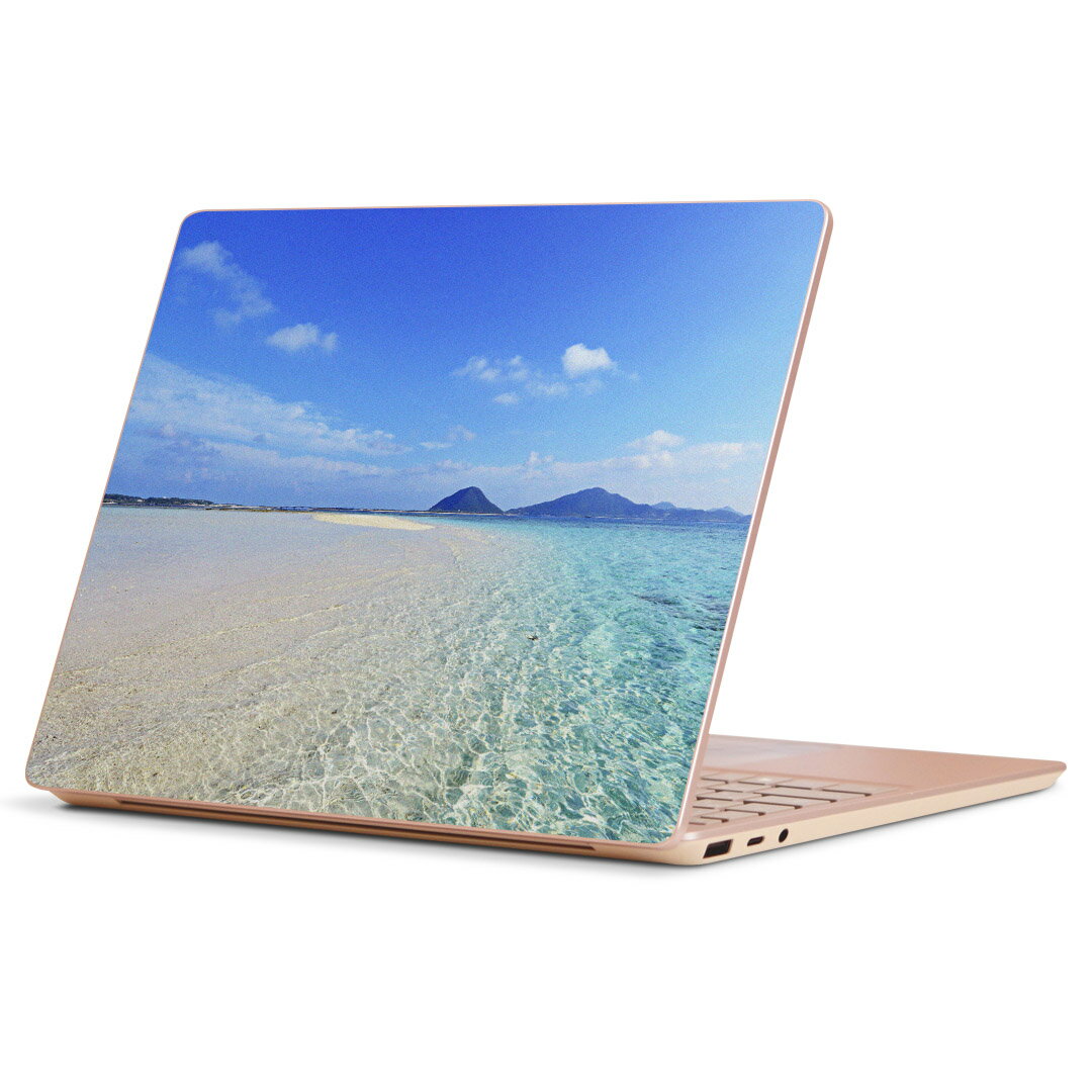 Surface Laptop Go (2020) 専用 スキンシール Microsoft サーフェス サーフィス ノートブック ノートパソコン カバー ケース フィルム ステッカー アクセサリー 保護 011362 海　ビーチ　夏