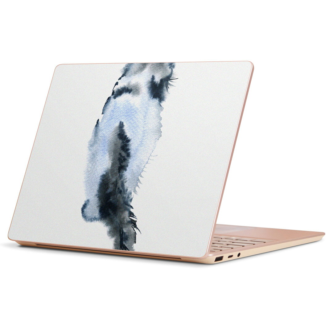 Surface Laptop Go (2020) 専用 スキンシール Microsoft サーフェス サーフィス ノートブック ノートパソコン カバー ケース フィルム ステッカー アクセサリー 保護 014787 猫　後ろ姿　動物