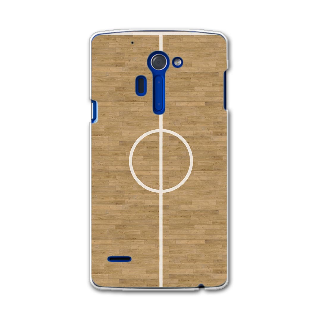LGL24 isai イサイ lgl24 au エーユー スマホ カバー ケース スマホケース スマホカバー PC ハードケース コート　バスケ スポーツ 006490