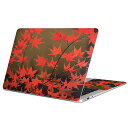 MacBook 用 スキンシール マックブック 13インチ ~ 16インチ MacBook Pro / MacBook Air 各種対応 ノートパソコン カバー ケース フィルム ステッカー アクセサリー 保護 000139 秋 もみじ 風景 紅葉