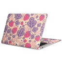 MacBook 用 スキンシール マックブック 13インチ ~ 16インチ MacBook Pro / MacBook Air 各種対応 ノートパソコン カバー ケース フィルム ステッカー アクセサリー 保護 000243 苺 いちご 赤 果物