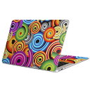 MacBook 用 スキンシール マックブック 13インチ ~ 16インチ MacBook Pro / MacBook Air 各種対応 ノートパソコン カバー ケース フィルム ステッカー アクセサリー 保護 000501 ナルト カラフル