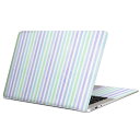 MacBook 用 スキンシール マックブック 13インチ ~ 16インチ MacBook Pro / MacBook Air 各種対応 ノートパソコン カバー ケース フィルム ステッカー アクセサリー 保護 000930 ストライプ