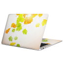 MacBook 用 スキンシール マックブック 13インチ ~ 16インチ MacBook Pro / MacBook Air 各種対応 ノートパソコン カバー ケース フィルム ステッカー アクセサリー 保護 001279 紅葉 秋 銀杏
