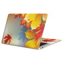 MacBook 用 スキンシール マックブック 13インチ ~ 16インチ MacBook Pro / MacBook Air 各種対応 ノートパソコン カバー ケース フィルム ステッカー アクセサリー 保護 001280 紅葉 秋
