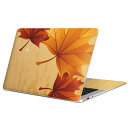 MacBook 用 スキンシール マックブック 13インチ ~ 16インチ MacBook Pro / MacBook Air 各種対応 ノートパソコン カバー ケース フィルム ステッカー アクセサリー 保護 001301 紅葉 秋