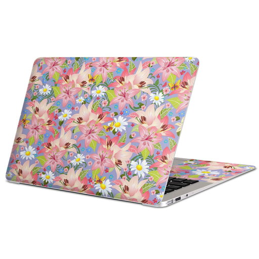 MacBook 用 スキンシール マックブック 13インチ 〜 16インチ MacBook Pro / MacBook Air 各種対応 ノートパソコン カバー ケース フィルム ステッカー アクセサリー 保護 003601 花 カラフル MacBook 用 スキンシール マックブック 13インチ 〜 16インチ MacBook Pro / MacBook Air 各種対応 ノートパソコン カバー ケース フィルム ステッカー アクセサリー 保護 003601 花 カラフル