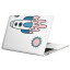 MacBook 用 スキンシール マックブック 13インチ 〜 16インチ MacBook Pro / MacBook Air 各種対応 ノートパソコン カバー ケース フィルム ステッカー アクセサリー 保護 020079 宇宙 宇宙 かわいい ロケット