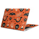 MacBook 用 スキンシール マックブック 13インチ ~ 16インチ MacBook Pro / MacBook Air 各種対応 ノートパソコン カバー ケース フィルム ステッカー アクセサリー 保護 020112 ハロウィン Halloween