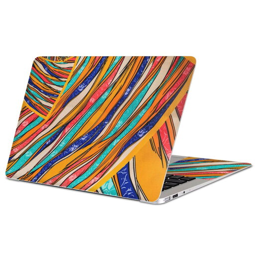 MacBook 用 スキンシール マックブック 13インチ 〜 16インチ MacBook Pro / MacBook Air 各種対応 ノートパソコン カバー ケース フィルム ステッカー アクセサリー 保護 023254 カラフル 模様 MacBook 用 スキンシール マックブック 13インチ 〜 16インチ MacBook Pro / MacBook Air 各種対応 ノートパソコン カバー ケース フィルム ステッカー アクセサリー 保護 023254 カラフル 模様