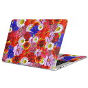 MacBook 用 スキンシール マックブック 13インチ 〜 16インチ MacBook Pro / MacBook Air 各種対応 ノートパソコン カバー ケース フィルム ステッカー アクセサリー 保護 023295 花 フラワー|詳細画像