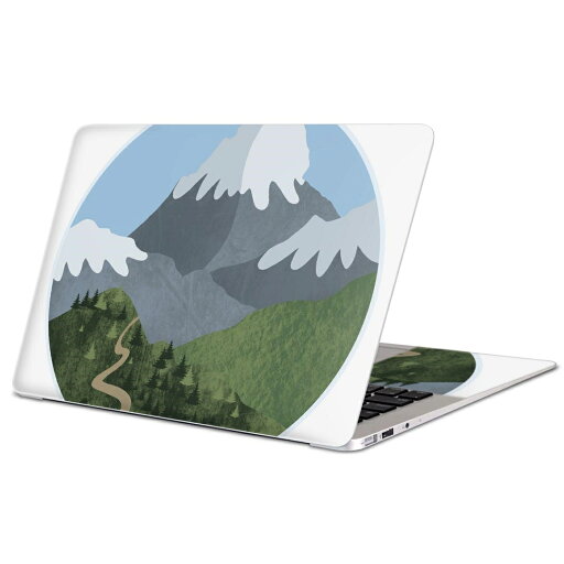 MacBook 用 スキンシール マックブック 13インチ 〜 16インチ MacBook Pro / MacBook Air 各種対応 ノートパソコン カバー ケース フィルム ステッカー アクセサリー 保護 023589 山 イラスト MacBook 用 スキンシール マックブック 13インチ 〜 16インチ MacBook Pro / MacBook Air 各種対応 ノートパソコン カバー ケース フィルム ステッカー アクセサリー 保護 023589 山 イラスト