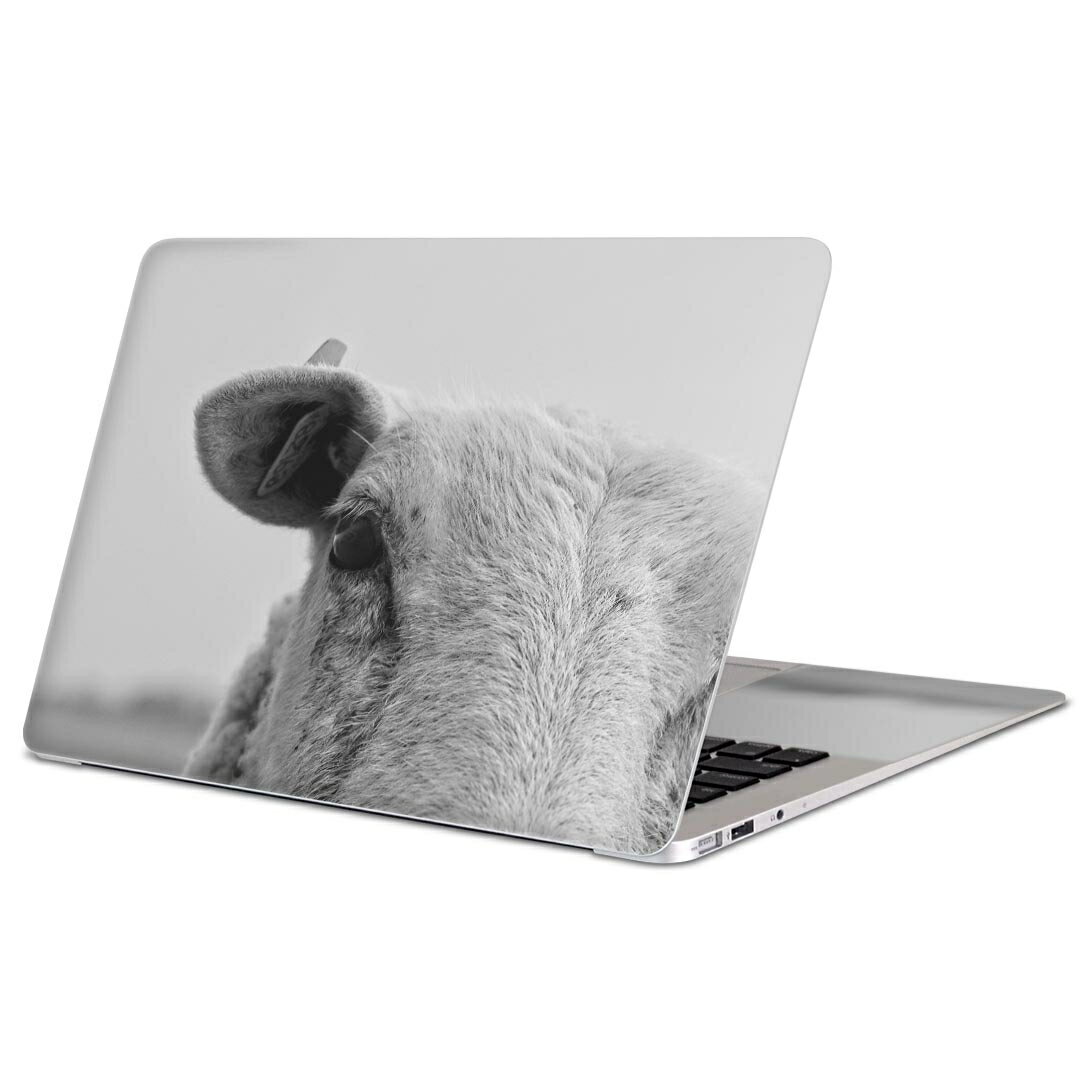 MacBook 用 スキンシール マックブック 13インチ 〜 16インチ MacBook Pro / MacBook Air 各種対応 ノートパソコン カバー ケース フィルム ステッカー アクセサリー 保護 023787 羊　動物