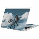 MacBook 用 スキンシール マックブック 13インチ ~ 16インチ MacBook Pro / MacBook Air 各種対応 ノートパソコン カバー ケース フィルム ステッカー アクセサリー 保護 023824 モトクロス 自転車