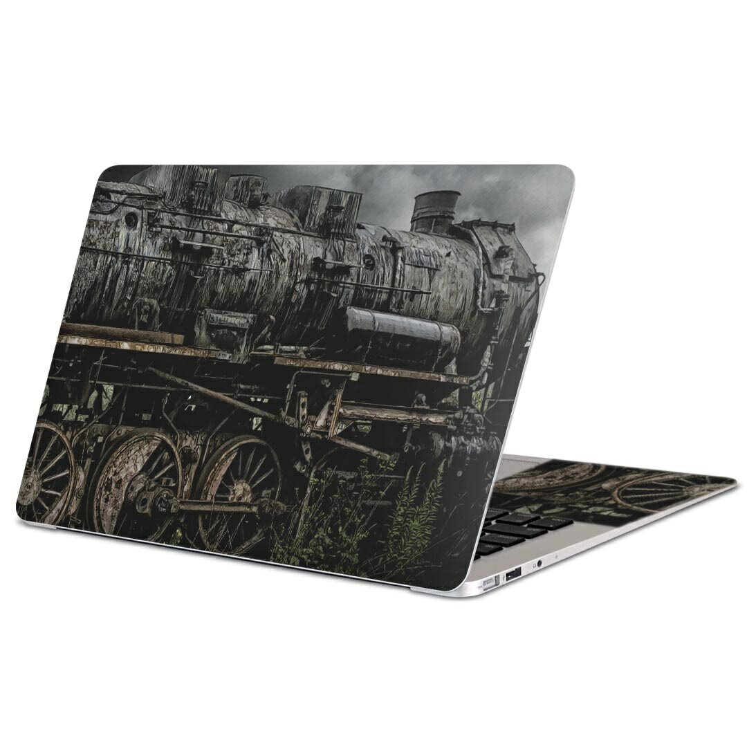 MacBook 用 スキンシール マックブック 13インチ 〜 16インチ MacBook Pro / MacBook Air 各種対応 ノートパソコン カバー ケース フィルム ステッカー アクセサリー 保護 023899 鉄道 機関車