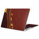 MacBook 用 スキンシール マックブック 13インチ ~ 16インチ MacBook Pro / MacBook Air 各種対応 ノートパソコン カバー ケース フィルム ステッカー アクセサリー 保護 004967 秋 紅葉 ブラウン