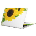 MacBook 用 スキンシール マックブック 13インチ ~ 16インチ MacBook Pro / MacBook Air 各種対応 ノートパソコン カバー ケース フィルム ステッカー アクセサリー 保護 005164 ひまわり 写真 シンプル