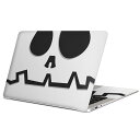 MacBook 用 スキンシール マックブック 13インチ ~ 16インチ MacBook Pro / MacBook Air 各種対応 ノートパソコン カバー ケース フィルム ステッカー アクセサリー 保護 006992 ハロウィン ドクロ 骸骨