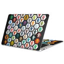 MacBook 用 スキンシール マックブック 13インチ ~ 16インチ MacBook Pro / MacBook Air 各種対応 ノートパソコン カバー ケース フィルム ステッカー アクセサリー 保護 008813 模様 カラフル イラスト クッキー