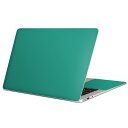 MacBook 用 スキンシール マックブック 13インチ 〜 16インチ MacBook Pro / MacBook Air 各種対応 ノートパソコン カバー ケース フィルム ステッカー アクセサリー 保護 009012 シンプル 無地 緑|詳細画像