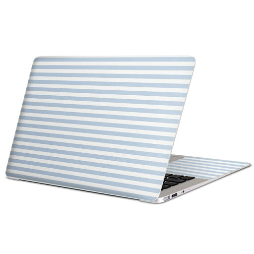 MacBook 用 スキンシール マックブック 13インチ 〜 16インチ MacBook Pro / MacBook Air 各種対応 ノートパソコン カバー ケース フィルム ステッカー アクセサリー 保護 009044 シンプル ボーダー 青 MacBook 用 スキンシール マックブック 13インチ 〜 16インチ MacBook Pro / MacBook Air 各種対応 ノートパソコン カバー ケース フィルム ステッカー アクセサリー 保護 009044 シンプル ボーダー 青
