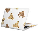 MacBook 用 スキンシール マックブック 13インチ ~ 16インチ MacBook Pro / MacBook Air 各種対応 ノートパソコン カバー ケース フィルム ステッカー アクセサリー 保護 010830 テディベア ぬいぐるみ