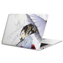 MacBook 用 スキンシール マックブック 13インチ ~ 16インチ MacBook Pro / MacBook Air 各種対応 ノートパソコン カバー ケース フィルム ステッカー アクセサリー 保護 011546 人物 着物 和風