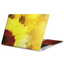 MacBook 用 スキンシール マックブック 13インチ ~ 16インチ MacBook Pro / MacBook Air 各種対応 ノートパソコン カバー ケース フィルム ステッカー アクセサリー 保護 012204 ひまわり 黄色 絵画