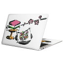 MacBook 用 スキンシール マックブック 13インチ ~ 16インチ MacBook Pro / MacBook Air 各種対応 ノートパソコン カバー ケース フィルム ステッカー アクセサリー 保護 012852 ひな祭り 桃の花 節句