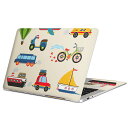 MacBook 用 スキンシール マックブック 13インチ ~ 16インチ MacBook Pro / MacBook Air 各種対応 ノートパソコン カバー ケース フィルム ステッカー アクセサリー 保護 013198 乗り物 自転車 車