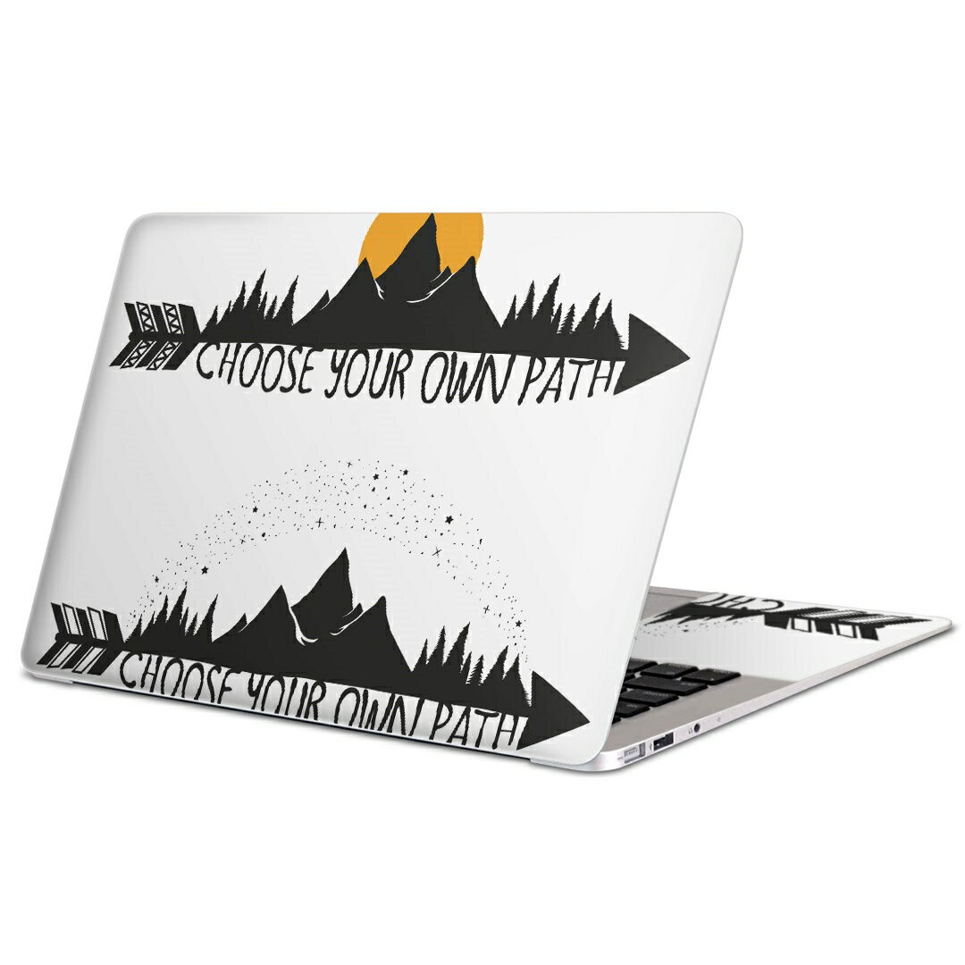 MacBook 用 スキンシール マックブック 13インチ 〜 16インチ MacBook Pro / MacBook Air 各種対応 ノートパソコン カバー ケース フィルム ステッカー アクセサリー 保護 013511 山　マウンテン