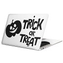 MacBook 用 スキンシール マックブック 13インチ ~ 16インチ MacBook Pro / MacBook Air 各種対応 ノートパソコン カバー ケース フィルム ステッカー アクセサリー 保護 013521 ハロウィン カボチャ おばけ