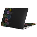 MacBook 用 スキンシール マックブック 13インチ ~ 16インチ MacBook Pro / MacBook Air 各種対応 ノートパソコン カバー ケース フィルム ステッカー アクセサリー 保護 013799 花火 カラフル