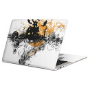 MacBook 用 スキンシール マックブック 13インチ ~ 16インチ MacBook Pro / MacBook Air 各種対応 ノートパソコン カバー ケース フィルム ステッカー アクセサリー 保護 014732 ハロウィン 魔女