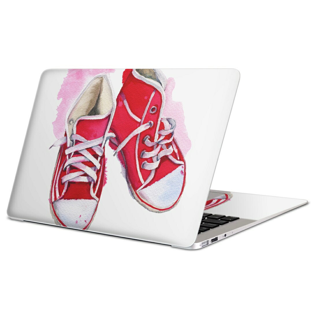 楽天スマコレMacBook 用 スキンシール マックブック 13インチ 〜 16インチ MacBook Pro / MacBook Air 各種対応 ノートパソコン カバー ケース フィルム ステッカー アクセサリー 保護 014765 靴　スニーカー　赤