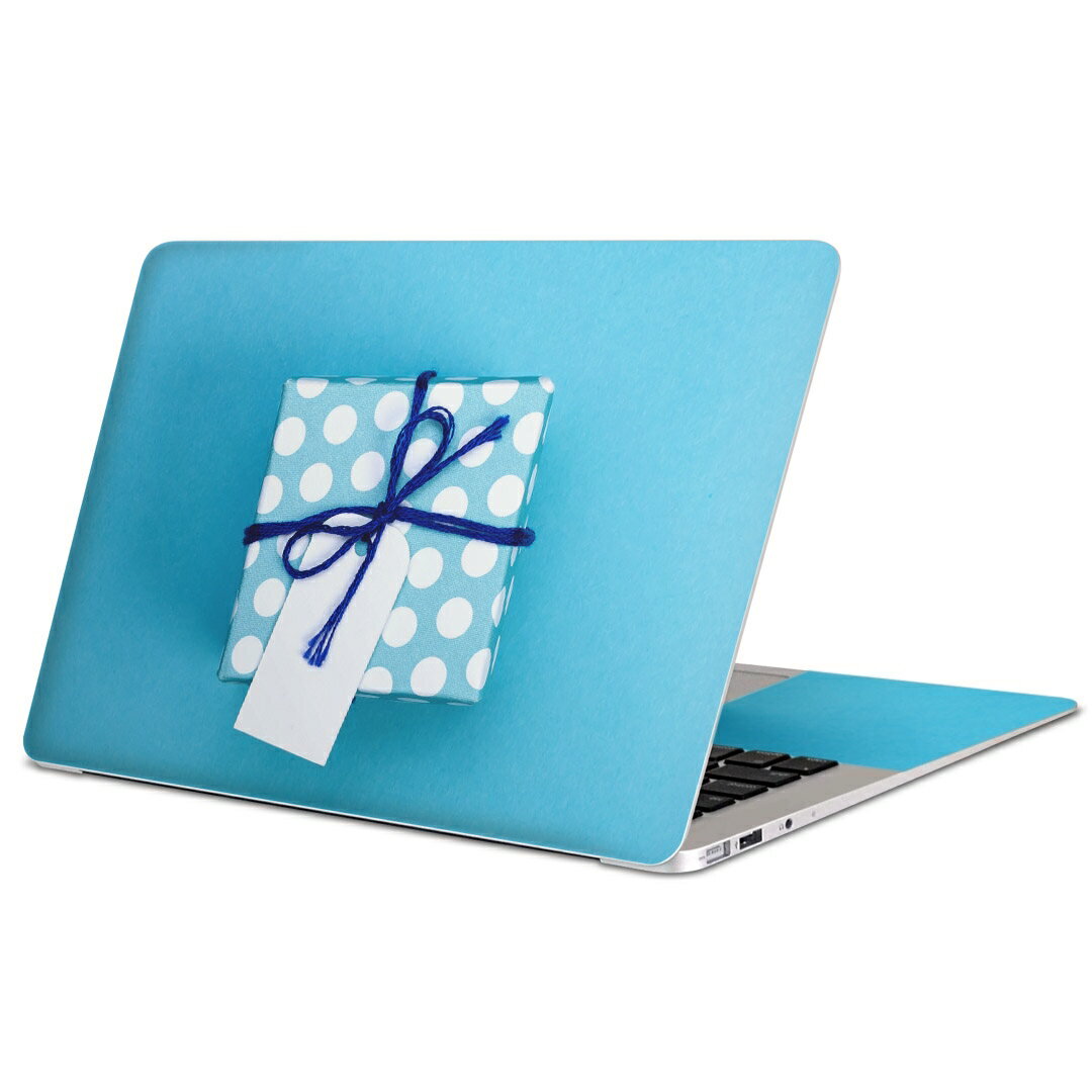 MacBook 用 スキンシール マックブック 13インチ 〜 16インチ MacBook Pro / MacBook Air 各種対応 ノートパソコン カバー ケース フィルム ステッカー アクセサリー 保護 015507 プレゼント　青　ブルー