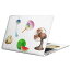 MacBook 用 スキンシール マックブック 13インチ 〜 16インチ MacBook Pro / MacBook Air 各種対応 ノートパソコン カバー ケース フィルム ステッカー アクセサリー 保護 015546 夏　扇風機　スイカ　うちわ