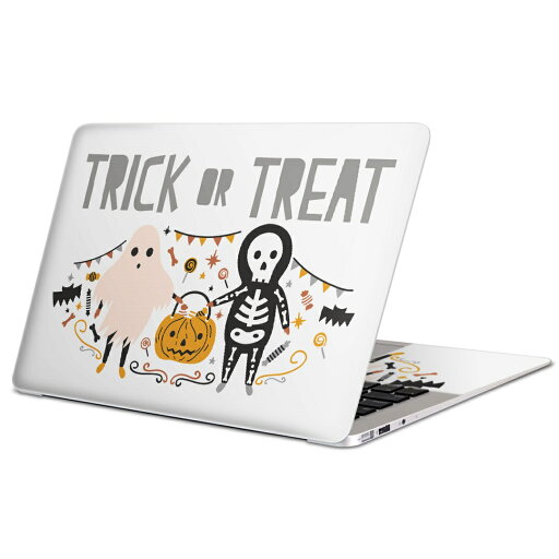 MacBook 用 スキンシール マックブック 13インチ 〜 16インチ MacBook Pro / MacBook Air 各種対応 ノートパソコン カバー ケース フィルム ステッカー アクセサリー 保護 017440 ハロウィン かわいい おばけ ガイコツ かわいい MacBook 用 スキンシール マックブック 13インチ 〜 16インチ MacBook Pro / MacBook Air 各種対応 ノートパソコン カバー ケース フィルム ステッカー アクセサリー 保護 017440 ハロウィン かわいい おばけ ガイコツ かわいい