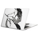 MacBook 用 スキンシール マックブック 13インチ ~ 16インチ MacBook Pro / MacBook Air 各種対応 ノートパソコン カバー ケース フィルム ステッカー アクセサリー 保護 017489 ハロウィン ホラー 魔女 リアル ホラー