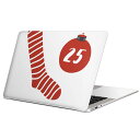 MacBook 用 スキンシール マックブック 13インチ ~ 16インチ MacBook Pro / MacBook Air 各種対応 ノートパソコン カバー ケース フィルム ステッカー アクセサリー 保護 017663 クリスマス クリスマス 靴下 25日