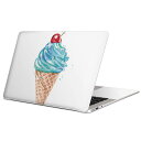 MacBook 用 スキンシール マックブック 13インチ ~ 16インチ MacBook Pro / MacBook Air 各種対応 ノートパソコン カバー ケース フィルム ステッカー アクセサリー 保護 017762 スイーツ 夏 アイスクリーム スイーツ 夏