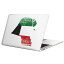 MacBook 用 スキンシール マックブック 13インチ 〜 16インチ MacBook Pro / MacBook Air 各種対応 ノートパソコン カバー ケース フィルム ステッカー アクセサリー 保護 018865 国旗 kuwait クウェート