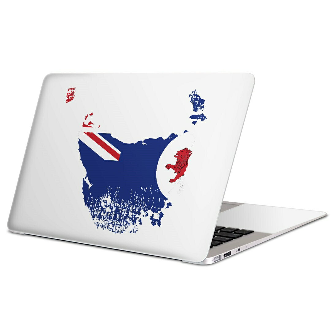 MacBook 用 スキンシール マックブック 13インチ 〜 16インチ MacBook Pro / MacBook Air 各種対応 ノートパソコン カバー ケース フィルム ステッカー アクセサリー 保護 018964 国旗 tasmania タスマニア