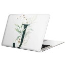 MacBook 用 スキンシール マックブック 13インチ ~ 16インチ MacBook Pro / MacBook Air 各種対応 ノートパソコン カバー ケース フィルム ステッカー アクセサリー 保護 019388 フォント 文字 j アルファベット