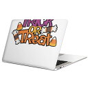 MacBook 用 スキンシール マックブック 13インチ ~ 16インチ MacBook Pro / MacBook Air 各種対応 ノートパソコン カバー ケース フィルム ステッカー アクセサリー 保護 019998 ハロウィン trick or treat