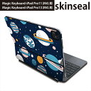 Magic Keyboard 用 スキンシール 11インチ 13インチ iPad Pro11(M4)用 iPad Pro13(M4)用 第5世代 対応 全面スキンシール フル 前面 背面 保護シール 人気 020806 マスクデザイン 宇宙 惑星