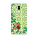 HUAWEI Mate 9 ファーウェイ mate9 simfree SIMフリー スマホ カバー ケース スマホケース スマホカバー PC ハードケース クローバー 四つ葉 模様 チェック・ボーダー 005743(2)